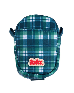 Camera Pouch - Blue Tartan
